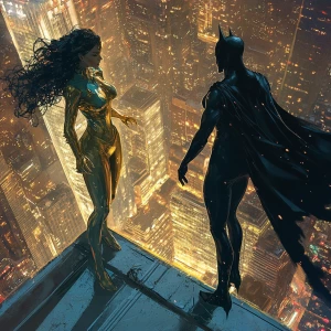 In a powerful tableau that captures the eternal struggle between...