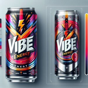 Energy drink called “vibe energy”