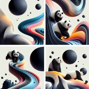 3-D River runs through moons crater🐼🐼🐼🐼