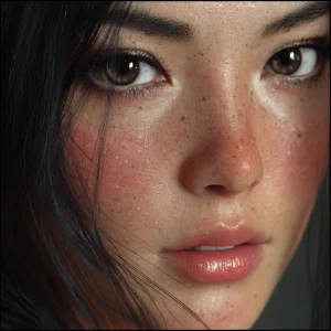 Masterpiece Photo of a stunning 26yo Asian female, photorealisti...