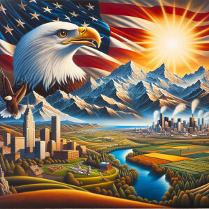 strong and mighty America