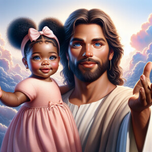 Create a 3D realistic artwork featuring the phrase 'Jesus Saves'...