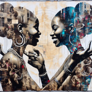The collaboration between artists Stoddard, Drepina and Shaden p...