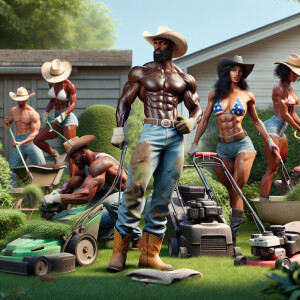 HD, hyper-realistic, hyper-detailed image of  a group of very mu...