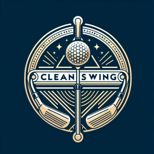 Design a luxurious and sleek logo for Clean Swing, a company tha...