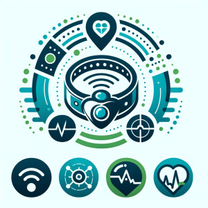 "Create a logo for a high-tech smart pet collar brand named Smar...