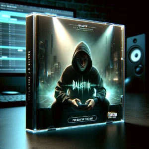 Design a rap album little raper cover for "BALISTIK " разговор с...