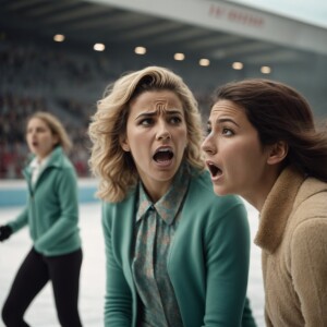 Refine the prompt to: "Depict a scene where a 30-year-old Irish...