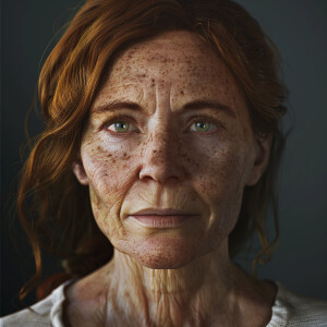 Create a hyper-realistic high-definition animation of a middle-a...