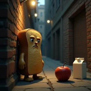 Picture a world where anthropomorphic food items go about their...