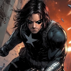 Bucky Barnes, known as the Winter Soldier, possesses enhanced st...