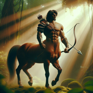 Mythical centaur