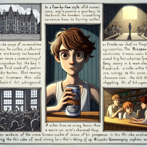 Once upon a time. There lived a boy named Frederik. Frederik was...