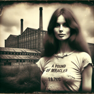 Create a color photo from the early seventies of a  gorgeous nat...