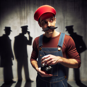 Mario as a drug dealer