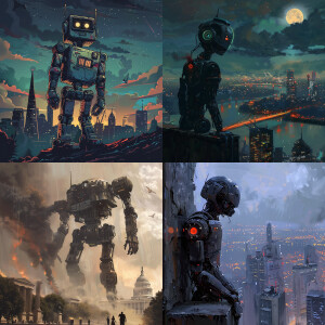 What's the night to go? Washington and I don't wish the robot go...