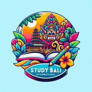 Design a logo for "Study Bali International," a language school...