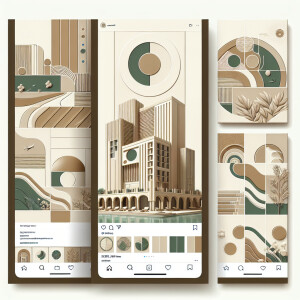 designing Instagram stories and covers for them. design for a ho...