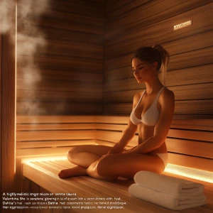 Prompt:
“A highly realistic image of Dahlia Valentina relaxing i...