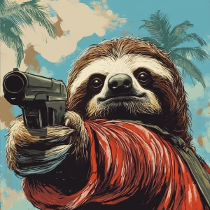 Sloths slerf meme,put a fwog, GTA style