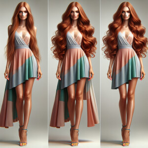 Create a photorealistic image with an artistic touch, featuring...