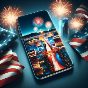 Design a captivating Fourth of July Instagram post featuring the...
