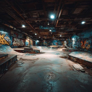 **Title:** Echoes of Wheels: Capturing the Dystopian Soul of an...