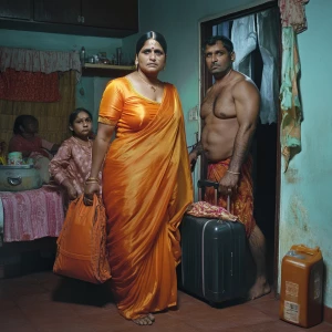 Photorealism,a 54-year-old Gujarati mother who works as a housem...