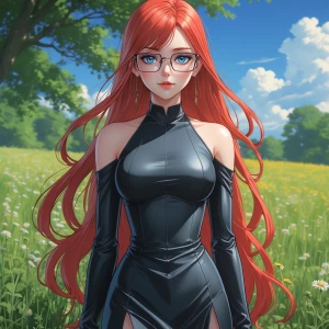 "4K anime style quality, digital drawing mode, a tall and elegan...