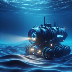 An underwater vehicle called Neptune noticed a barely detectable...