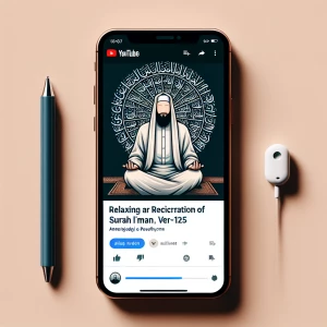 Make a you tube post for relaxing quraan recitation to sorat Ali Imrab 100-125 and make sure to write the title and the richter name which is Dr. Samy Adel