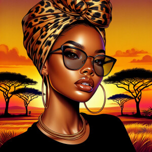 Design a glossy, ultra-realistic digital airbrush illustration w...