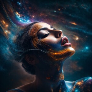 The vast mother universe consumes the earth only to exhale it fr...