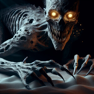 A very scary creature that comes in a dream