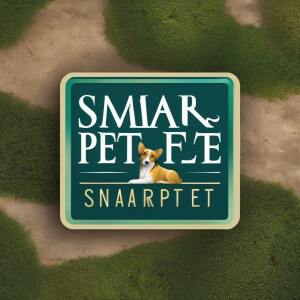 "Create a logo for a high-tech smart pet collar brand named Smar...