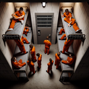 Only Four Caucasian Male juvenile inmates about 13 to 16 years o...