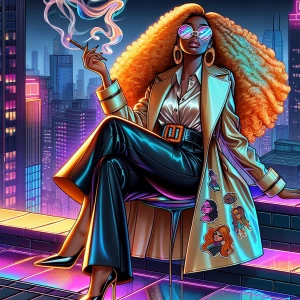 Compose a glossy,  roof top front view, 300 DPI cartoonish oil p...