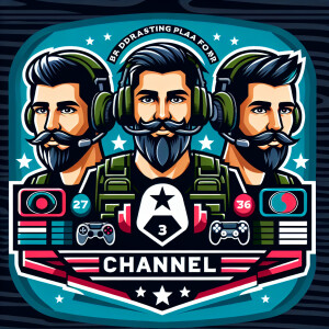 Create a logo for a twitch channel for 3 brothers who stream the...