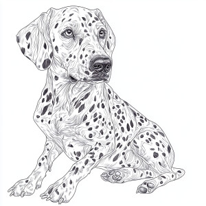 Generate a coloring book-style image in hyper realistic style fe...