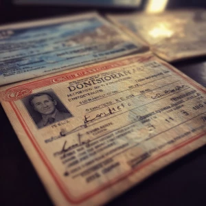 California drivers license .