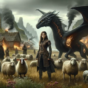 This scene is richly vivid and evocative! To create an imaginary...