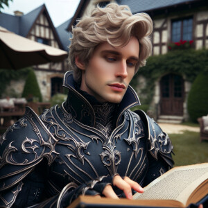 Caranthir-Ar-Fieniel from the Witcher. Black eldritch armor. Pal...