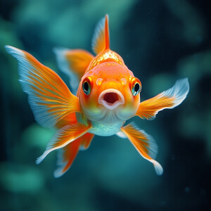 cute goldfish