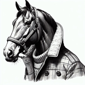 Конь в пальто