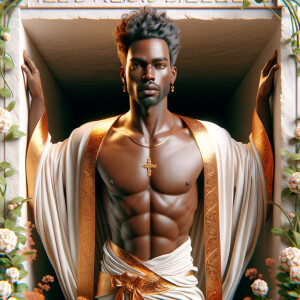 ultra 3-D realistic, perfect anatomy, perfect proportions, afric...