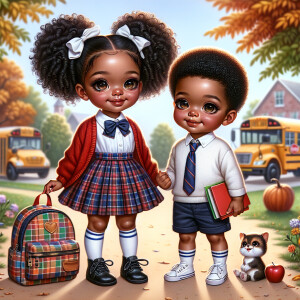 Craft an airbrushed oil painting capturing a realistic Chibi-ins...