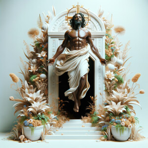 ultra 3-D realistic, perfect anatomy, perfect proportions, afric...