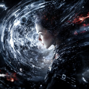 Vetraxa, The Celestial Empress

A towering cosmic empress with v...