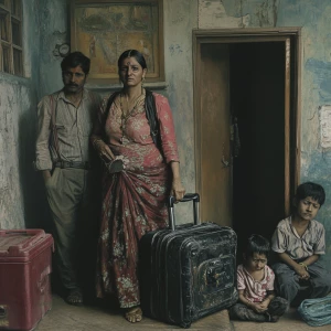 Photorealism, a 54-year-old Gujarati mother who works as housema...