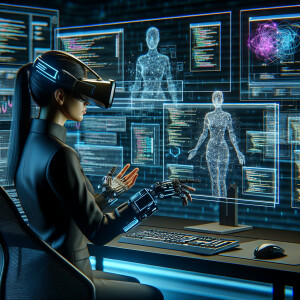 Programmer's workplace cyber